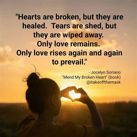 words to heal a broken heart